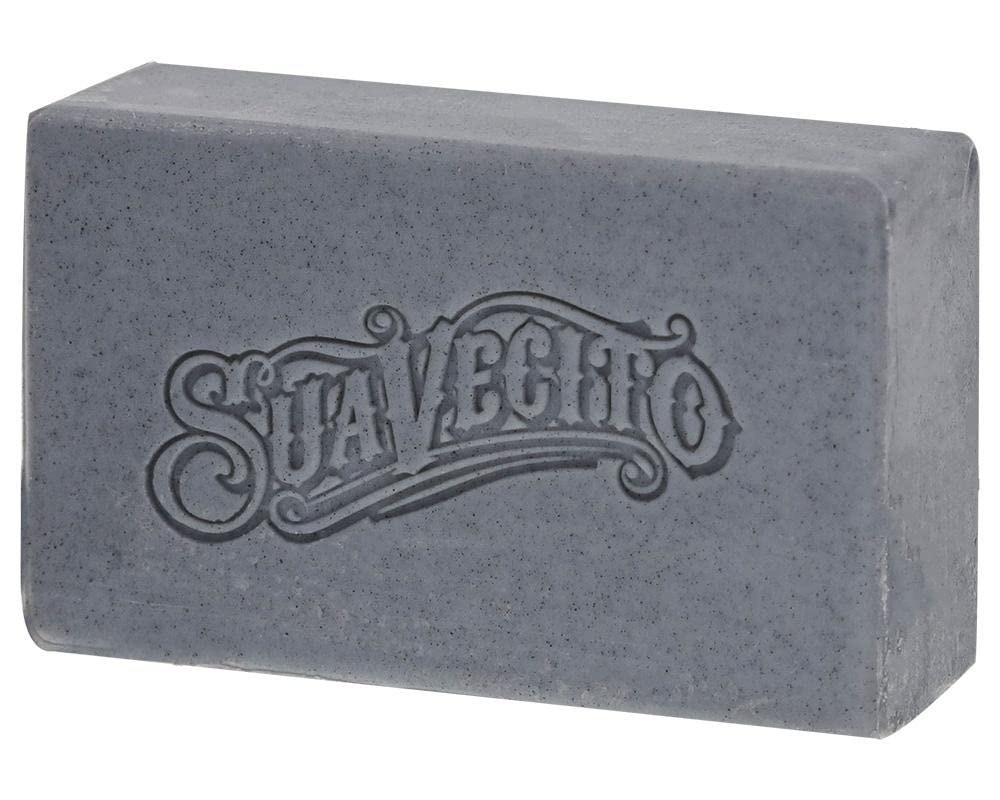 Suavecito Body & Hand Soap Bars Moisturizing Masculine Original Fragrance With Charcoal 6 oz 3 Pack