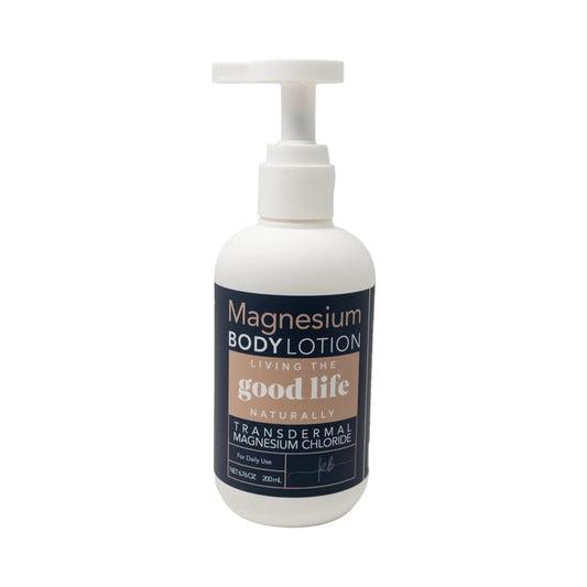 Magnesium Body Lotion - Transdermal Moisturizer with Vitamin E & Jojoba Oil | 6.76 oz for Sensitive Skin