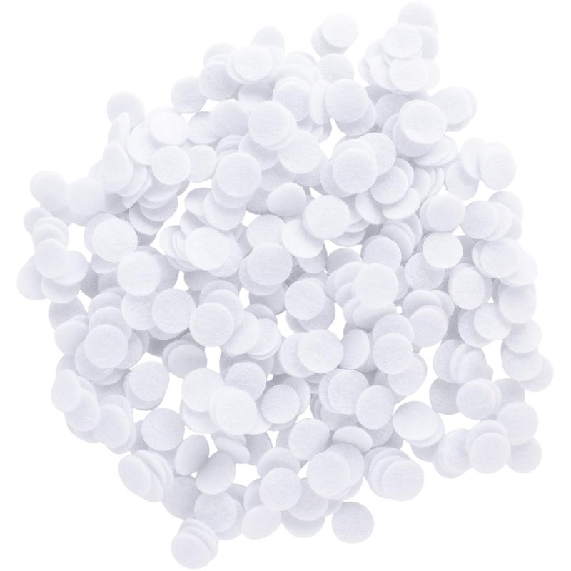 Microdermabrasion Filters - 400 Pieces 10mm Vacuum Sponge Replacement Accessories for Facial Machines