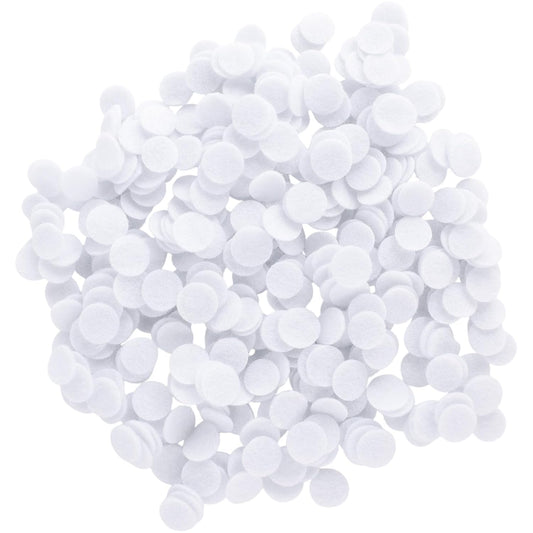 Microdermabrasion Filters - 400 Pieces 10mm Vacuum Sponge Replacement Accessories for Facial Machines