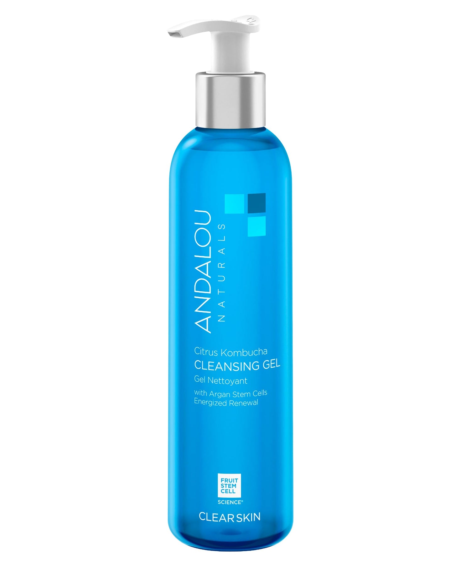 Andalou Naturals Clear Skin Citrus Kombucha Gel Face Cleanser (6 fl oz)