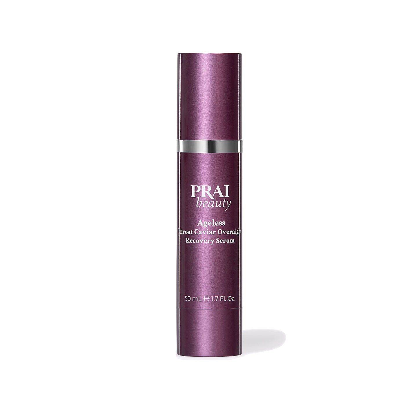 PRAI Beauty Ageless Throat Caviar Overnight Recovery Serum for Instantly Ageless Neck, Neck Firming and Tightening Serum, 1.7 Oz