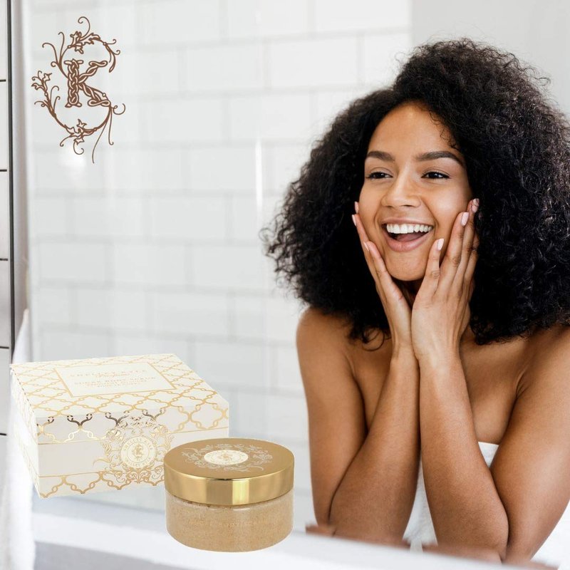 Tiramani Sugar Body Scrub - Gentle Exfoliator with Shea Butter for Softer, Radiant Skin | 300ml