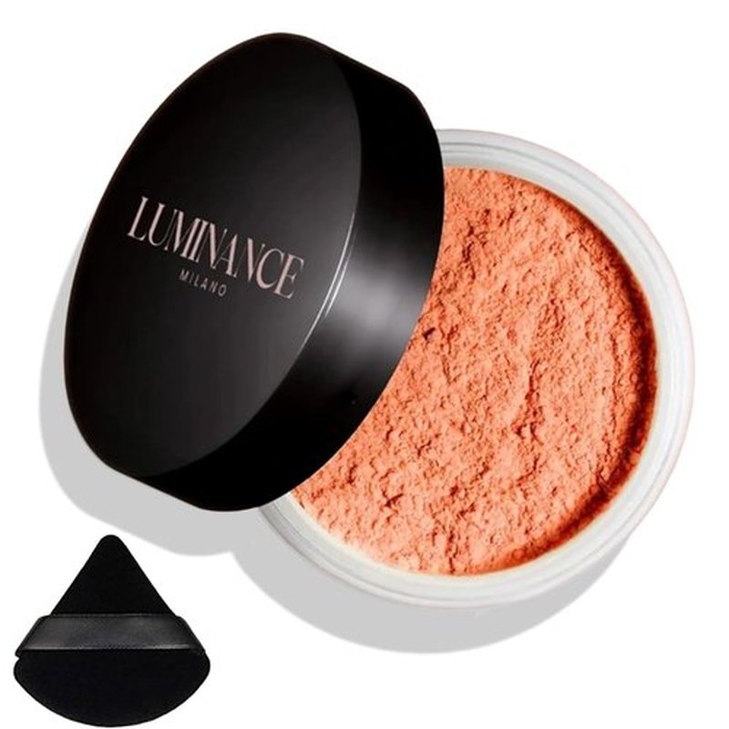 Luminance Milano Powder, Luminance Milano Pink Powder, Luminance Milano Setting Powder, Blurring Setting Powder for All Skin Tones (D)