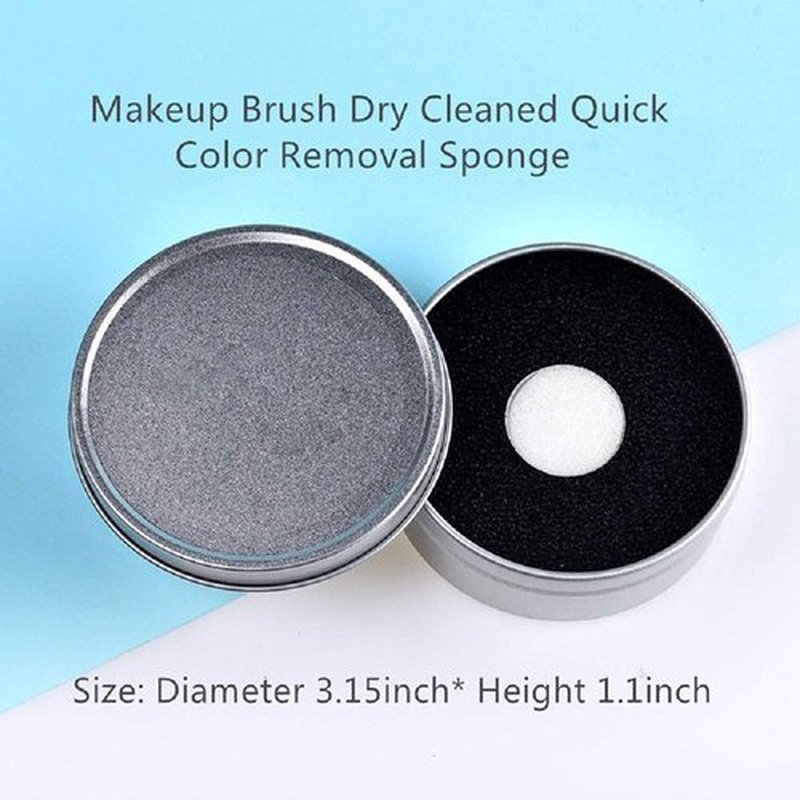 Silicon Makeup Brush Cleaner Mat with Brush Drying manual Make up brush cleaner cleanser machine Cosmetic Brush Cleaning Pad+Makeup Brush Dry Cleaned Quick Color Removal Sponge Scrubber Tool(Rose Red)