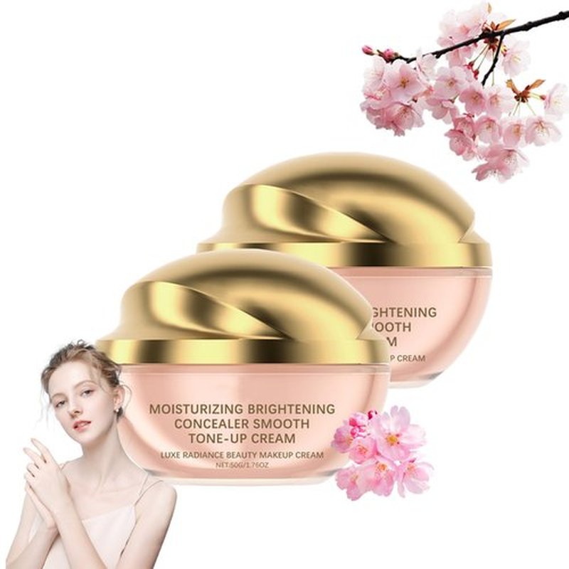 Ownawant Crema De Maquillaje,Moisturizing Concealer Smooth Tone Up Cream,Ownawant Makeup Cream (2pcs, 1)