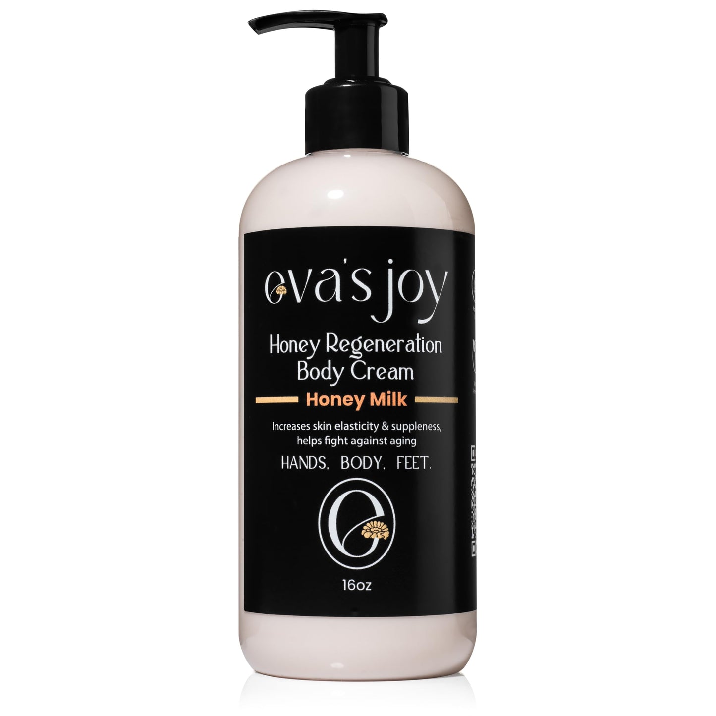 Eva's Joy Honey Milk Regeneration Body Cream, 16 oz