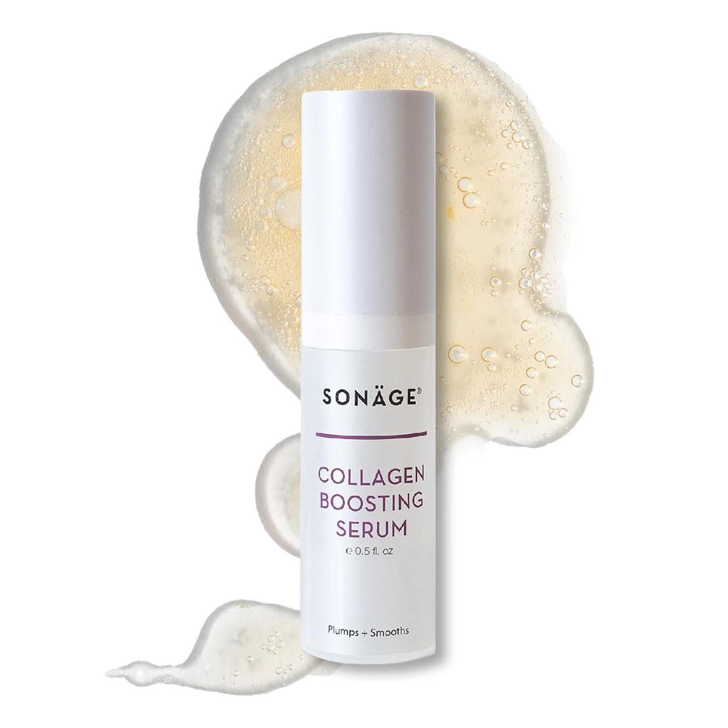 Sonage Collagen Boosting Serum | Vegan Anti-Aging Face Serum, 15ml