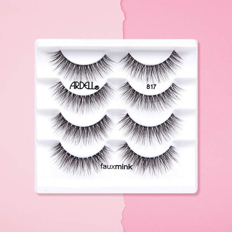 Ardell False Lashes Faux Mink 817 Multipack, 1 pk x 4 pairs