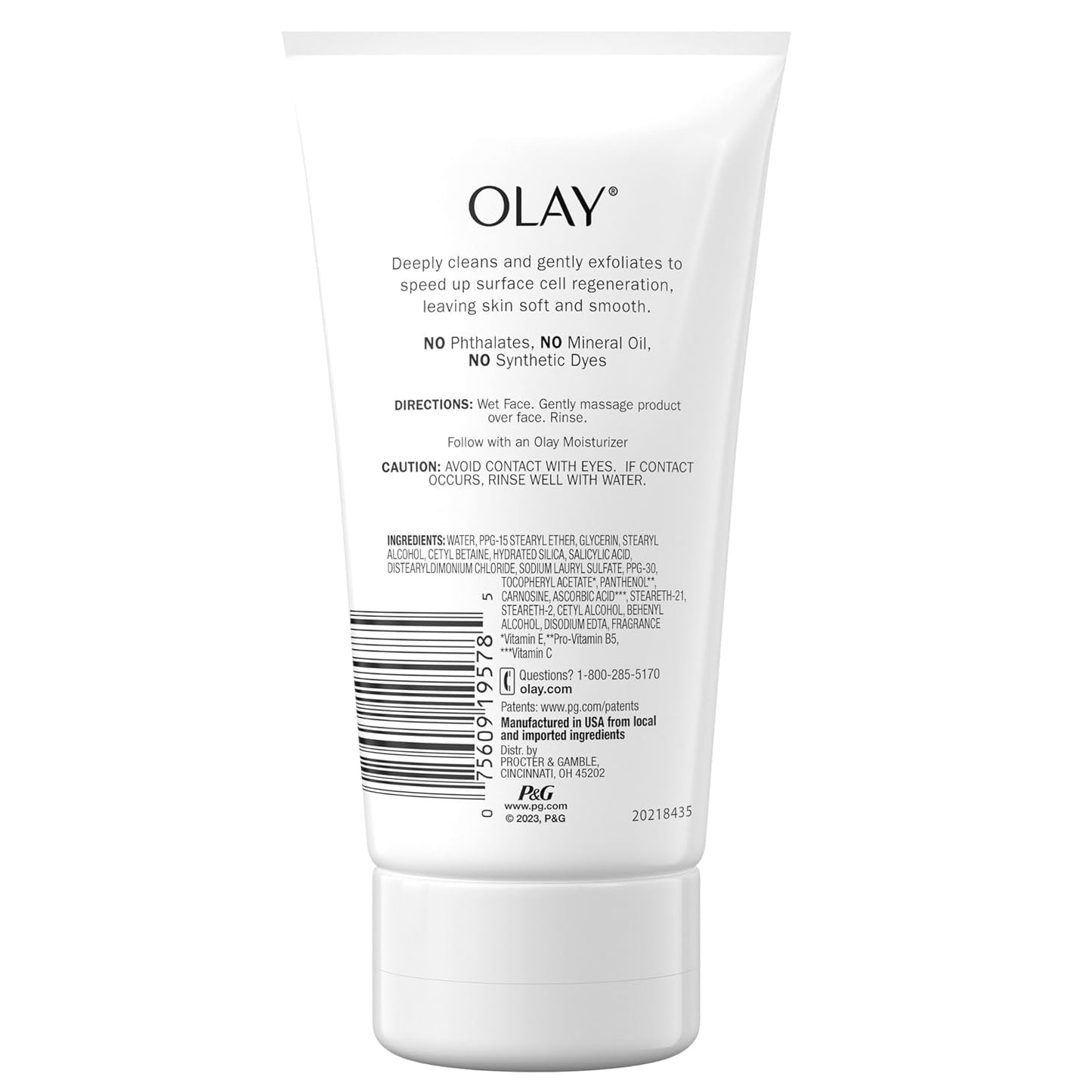 Oil Of Olay Daily Regenerating Cleanser, 5 oz