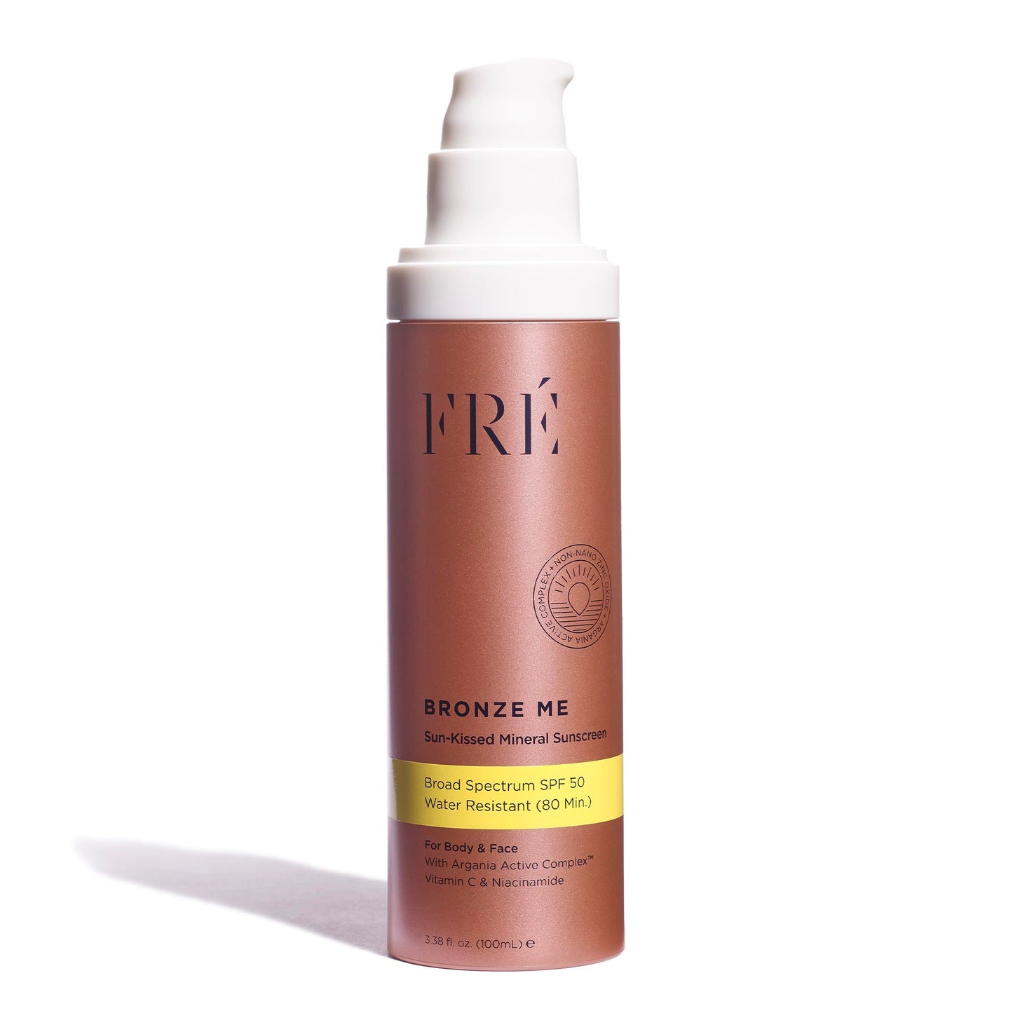 FRÉ Skincare BRONZE ME SPF 50 Tinted Mineral Sunscreen