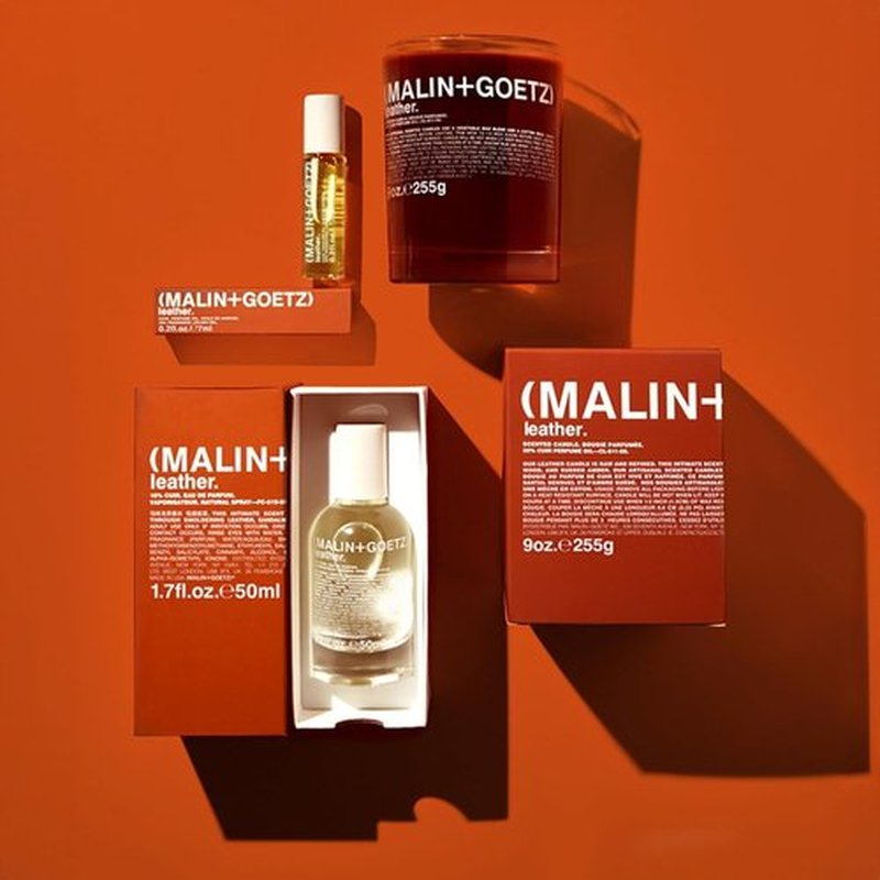 Malin + Goetz Leather Eau de Parfum, 1.7 Fl. Oz. – Men & Women's Perfume, Modern Fragrance, Rustic Wood Scented Perfume, Vintage Leather Scent, Vegan & Cruelty Free
