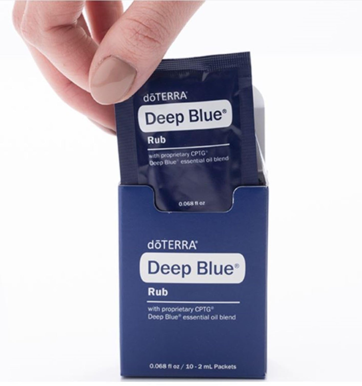 doTERRA Deep Blue Rub Samples, 0.068 Fl Oz (Pack of 10)
