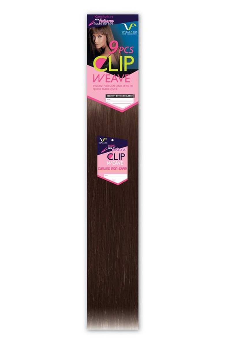 Vivica A. Fox CLIPW14-V New Futura Fiber, Clip-in Extension in Color 30