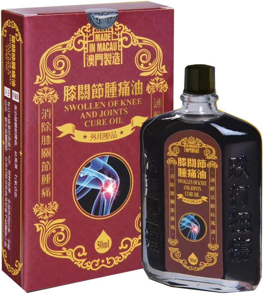 Knee & Joint Pain Relief Oil - Natural Herbal Formula | 50ml Bottle
