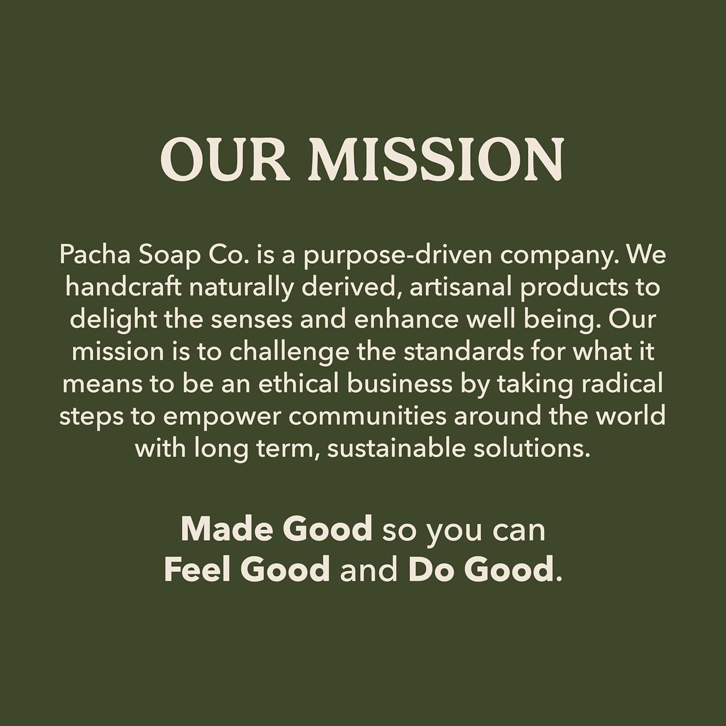 Pacha Soap Co. Almond Goat's Milk Bar Soap - Handcrafted, Premium Soap Bars for Face, Body & Hands, Hydrating & Soothing with Essential Oils, Almond Oil, Goat's Milk, Made in USA, 5-Pack (4 oz. ea)