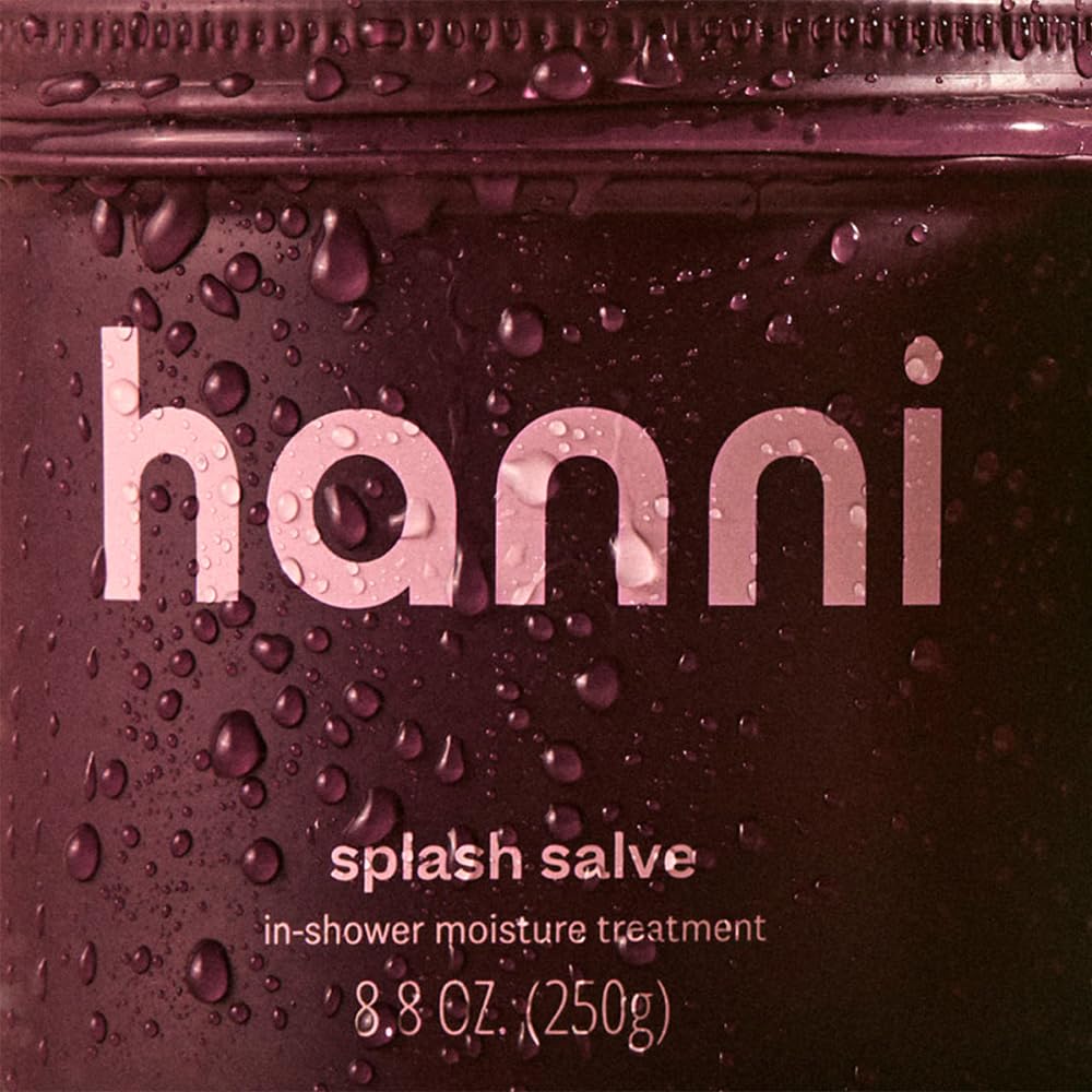 HANNI Splash Salve In-Shower Moisture Treatment for Dry Skin, Hydrating Body Moisturizer with Shea Butter, Coconut Oil & Jojoba, 250 mL / 8.8 oz (Pack of 2)