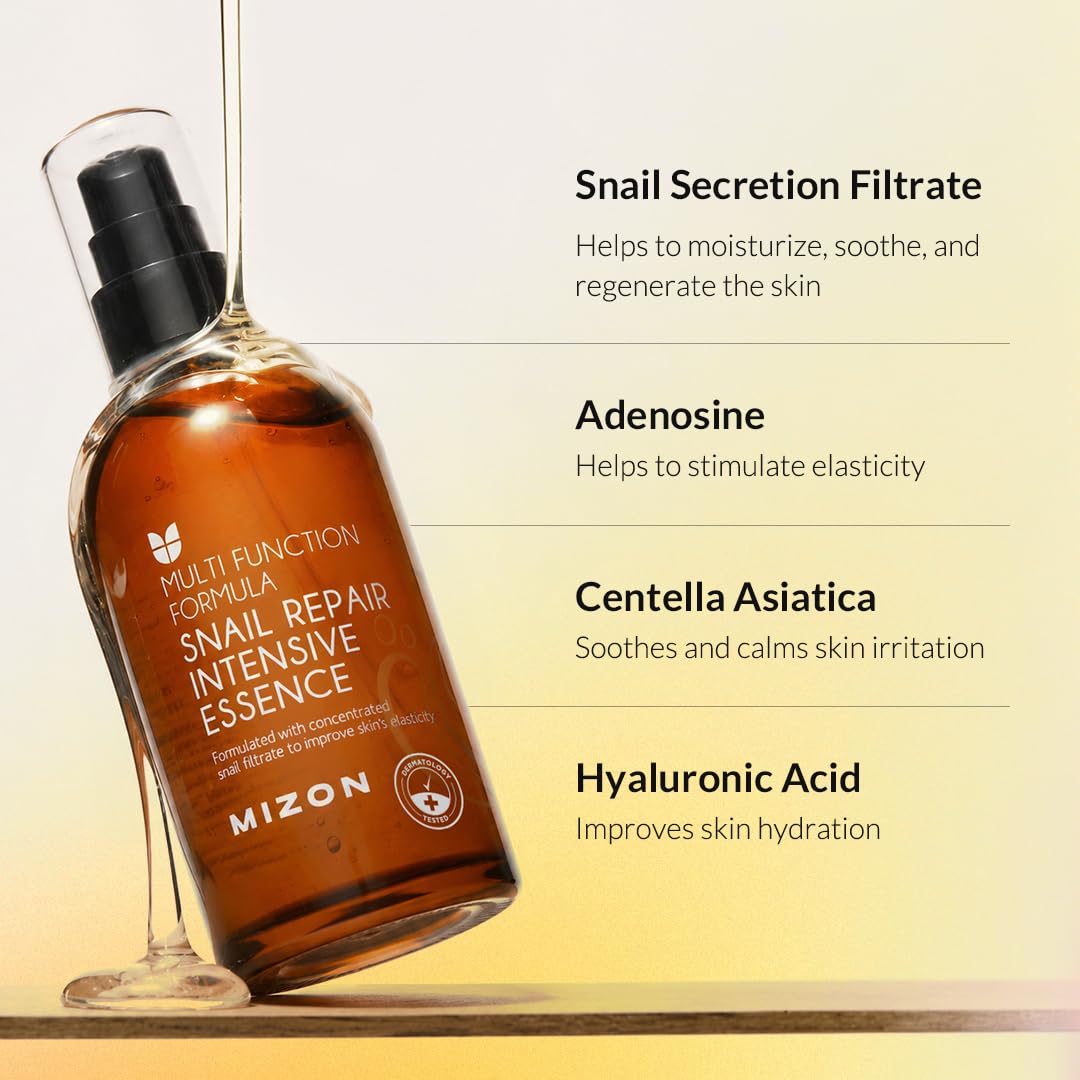 MIZON Snail Repair Intensive Essence, 3.38 fl oz