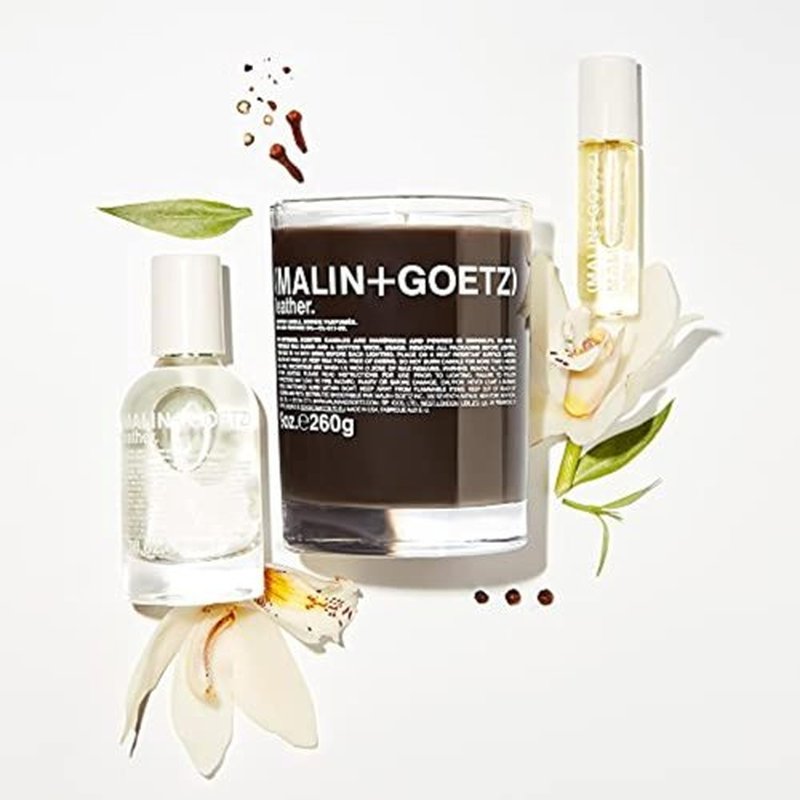 Malin + Goetz Leather Eau de Parfum, 1.7 Fl. Oz. – Men & Women's Perfume, Modern Fragrance, Rustic Wood Scented Perfume, Vintage Leather Scent, Vegan & Cruelty Free