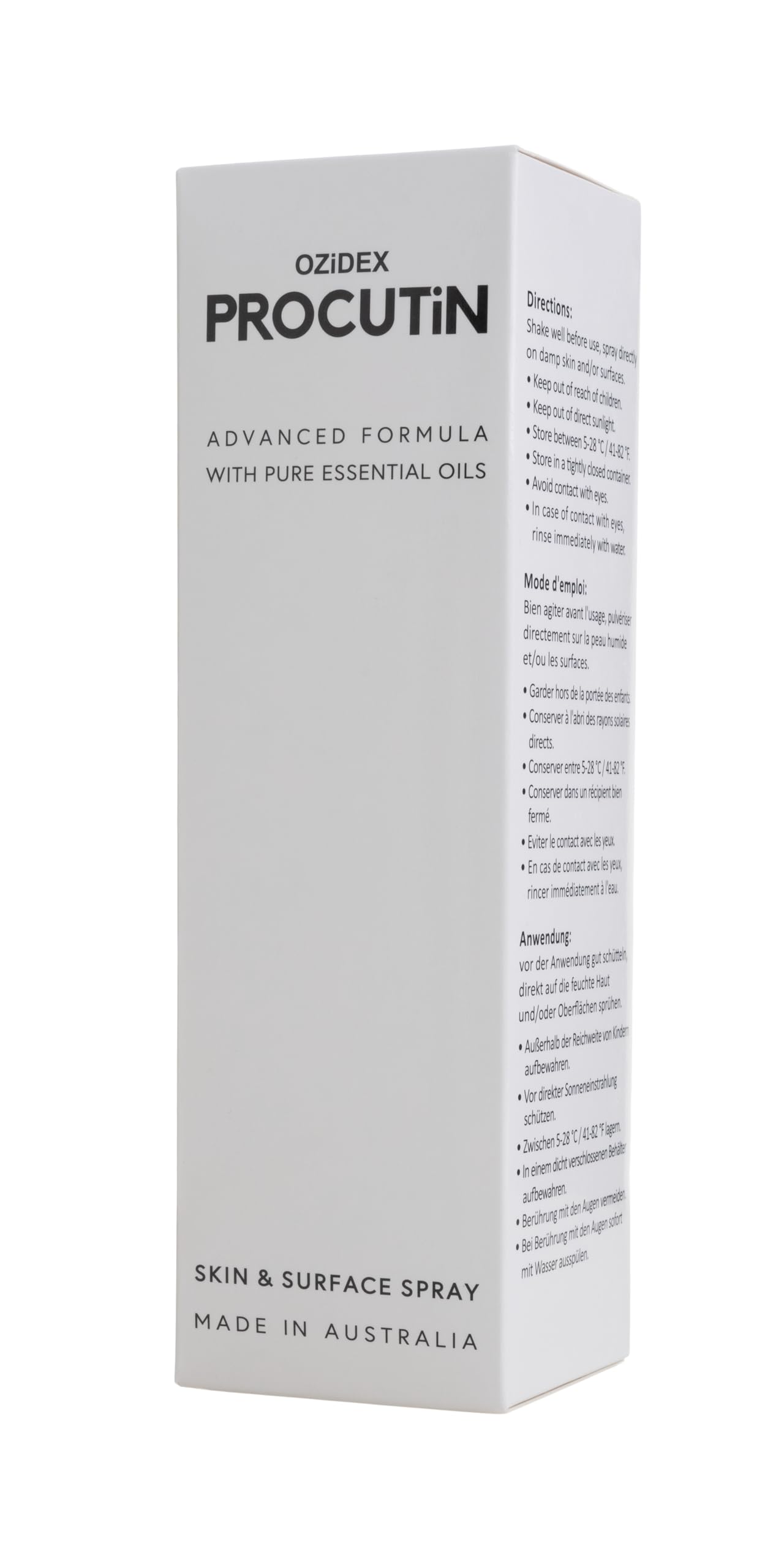 OZIDEX Procutin Rosacea | Dermatitis | Acne | Solution to Demodex | Natural Herbal Formula