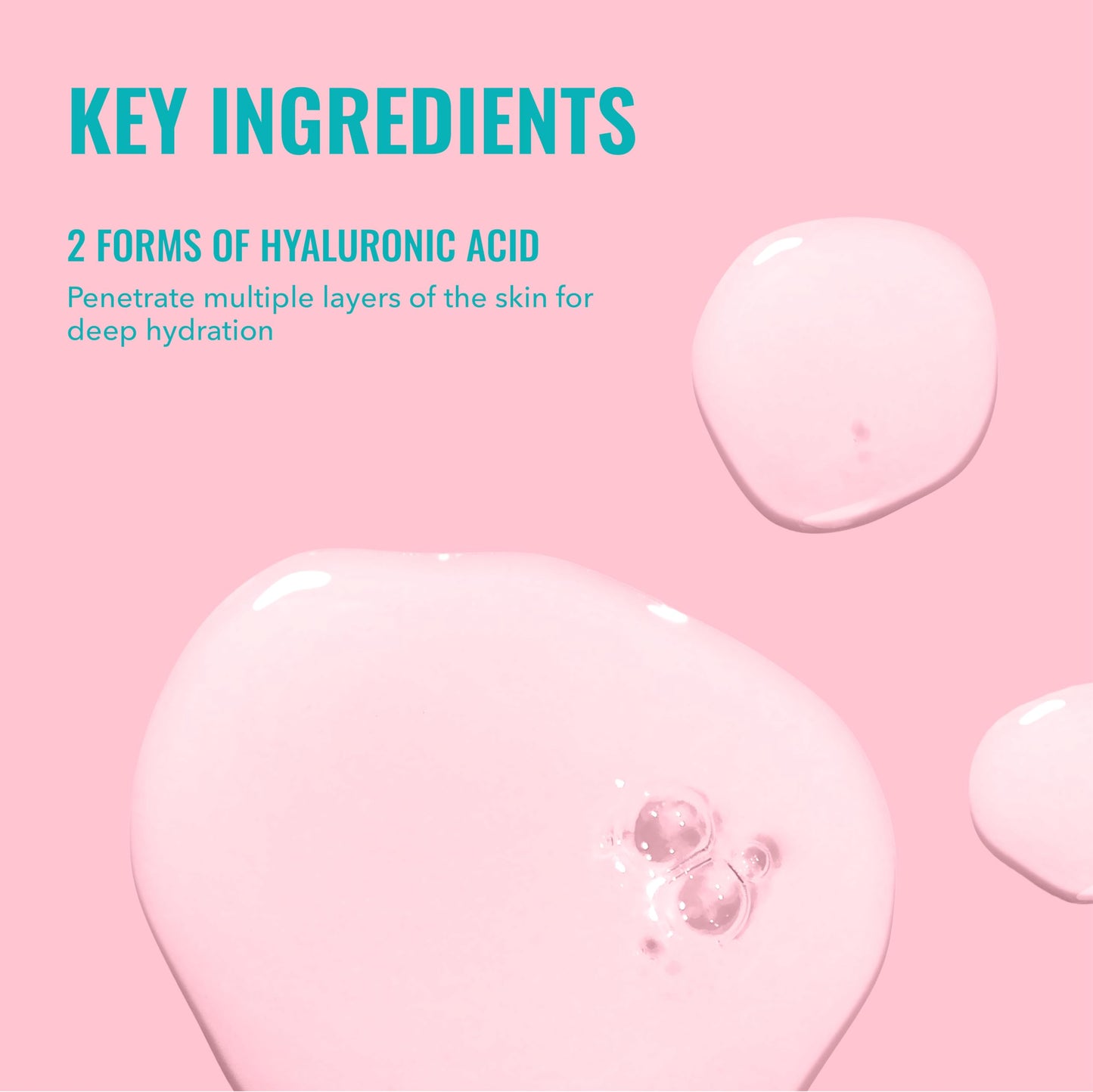 Good Molecules Hyaluronic Acid Serum Pack 3 – 30 ml Each | 1% Hyaluronic Acid, Non-Greasy Ultra Hydrating Serum, Facial Moisturizer for Plumper Skin, Skin Care for Face