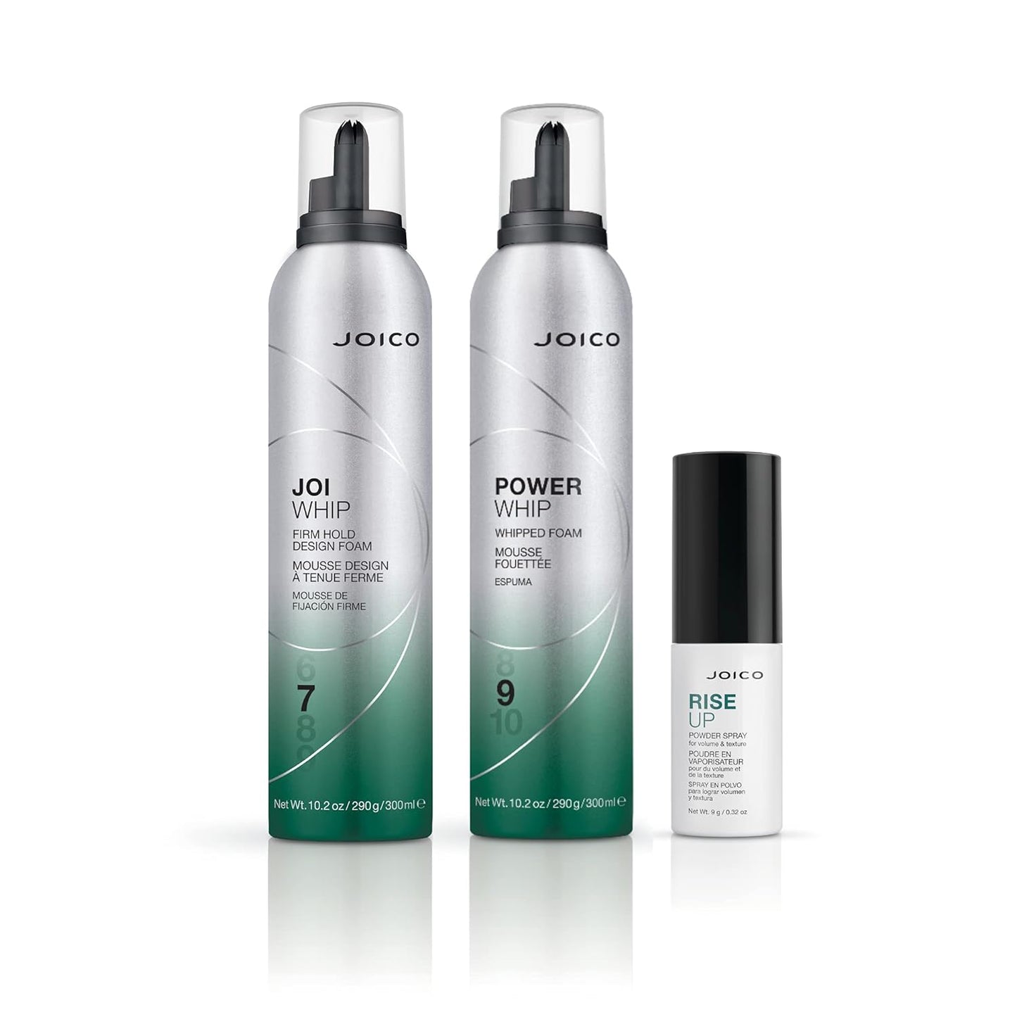 Joico RiseUp Spray Volumizing & Texturizing Powder | For Fine, Thin Hair | Add Instant Body | Long-Lasting Volume & Texture | Protect Against Pollution | With Rice Protein & Bamboo Extract | 0.32 Oz