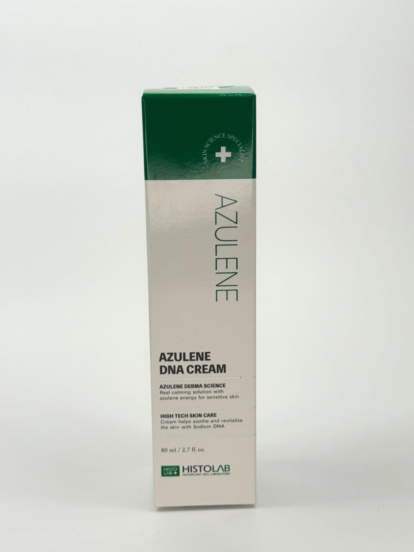 HISTOLAB Azulene Skin Cream | Improve Elasticity, Soothe Acne, Moisturize Skin with Korean Skincare (80ml / 2.7 fl oz), 1 Count