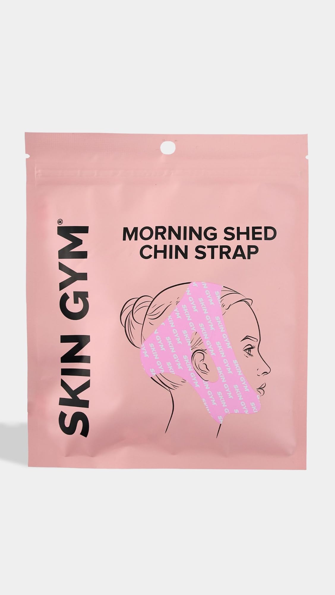 SKIN GYM Morning Shed Chin Strap for Sleeping, Adjustable Chin Strap for Overnight Wear, Soft Reusable Face Wrap for Comfort & Support During Sleep