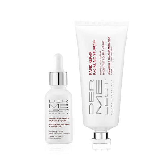 Dermelect Rapid Repair Moisture Set - Hydrating Skin Barrier Treatment for All Skin Types