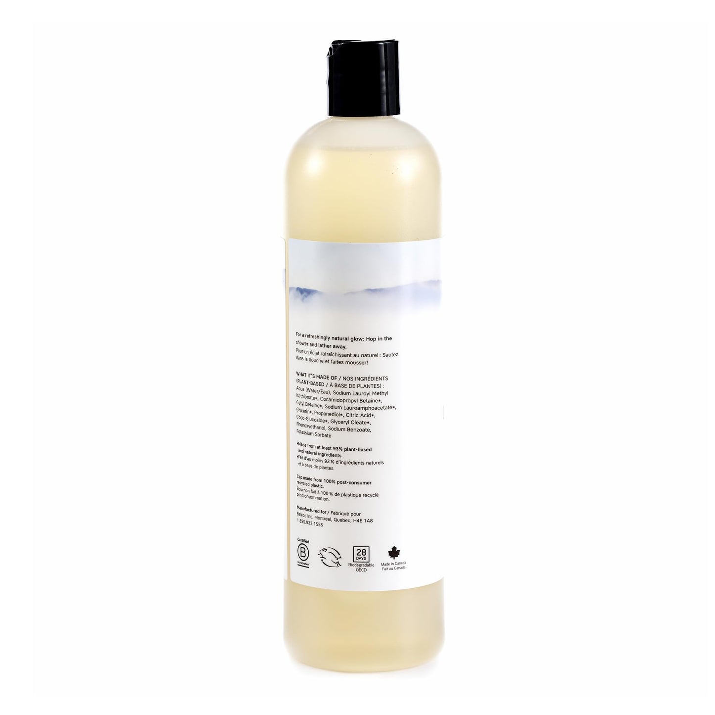 The Unscented Company Body Soap, For All Skin Types, Fragrance Free, 16.9 fl oz (500 ml)