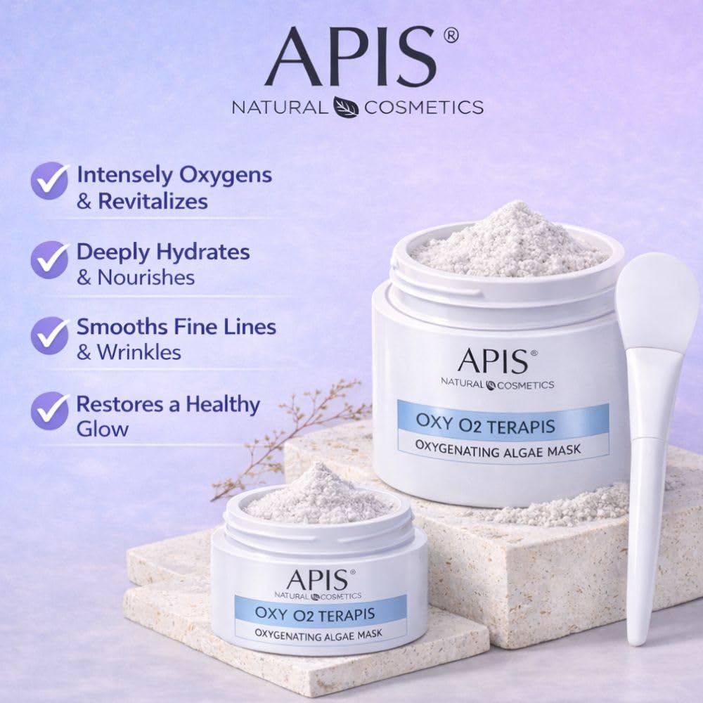 Apis Active Oxygen Peel Off Face Mask 0.66 lb - Cooling Algae Hydrating Face Masks with Hyaluronic Acid - Self Facial Skin Care Products - Moisturizing, Soothing, Energizing and Anti-Aging Effect