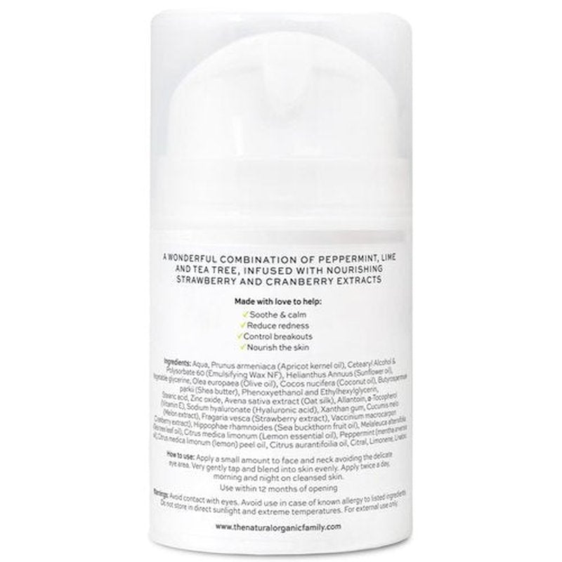 Face Moisturizer with Hyaluronic Acid Face Cream for Kids - Facial Cream & Gentle Moisturizer with Strawberry Extract & Vitamin E - Daily Facial Cream Moisturizer for Dry & Sensitive Skin 50ml