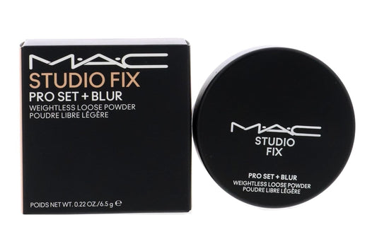 MAC Studio Fix Pro Set + Blur Weightless Loose Powder - Medium (Medium beige with peach undertone) - 0.22 oz / 6.5 g