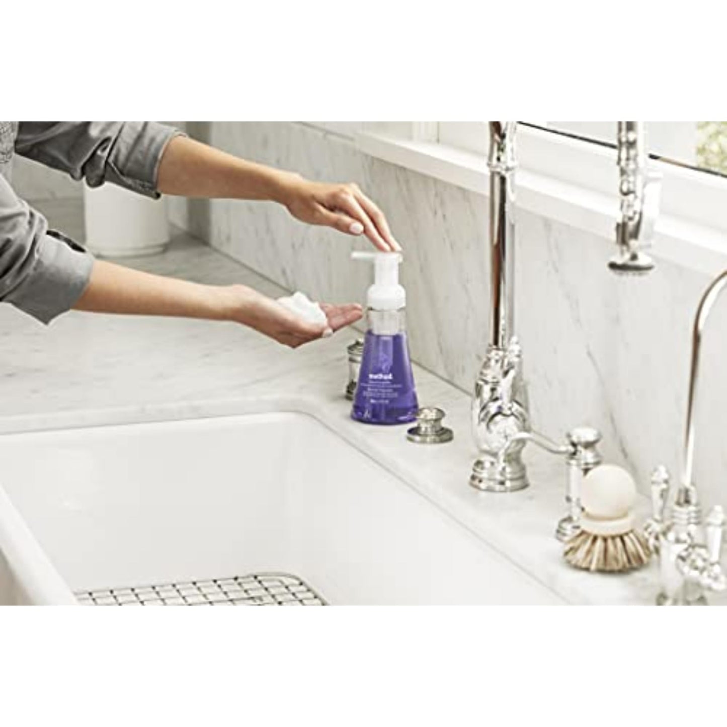 Method Foaming Hand Soap,Waterfall,Paraben and Phthalate Free,10 fl oz,(Pack of 12)