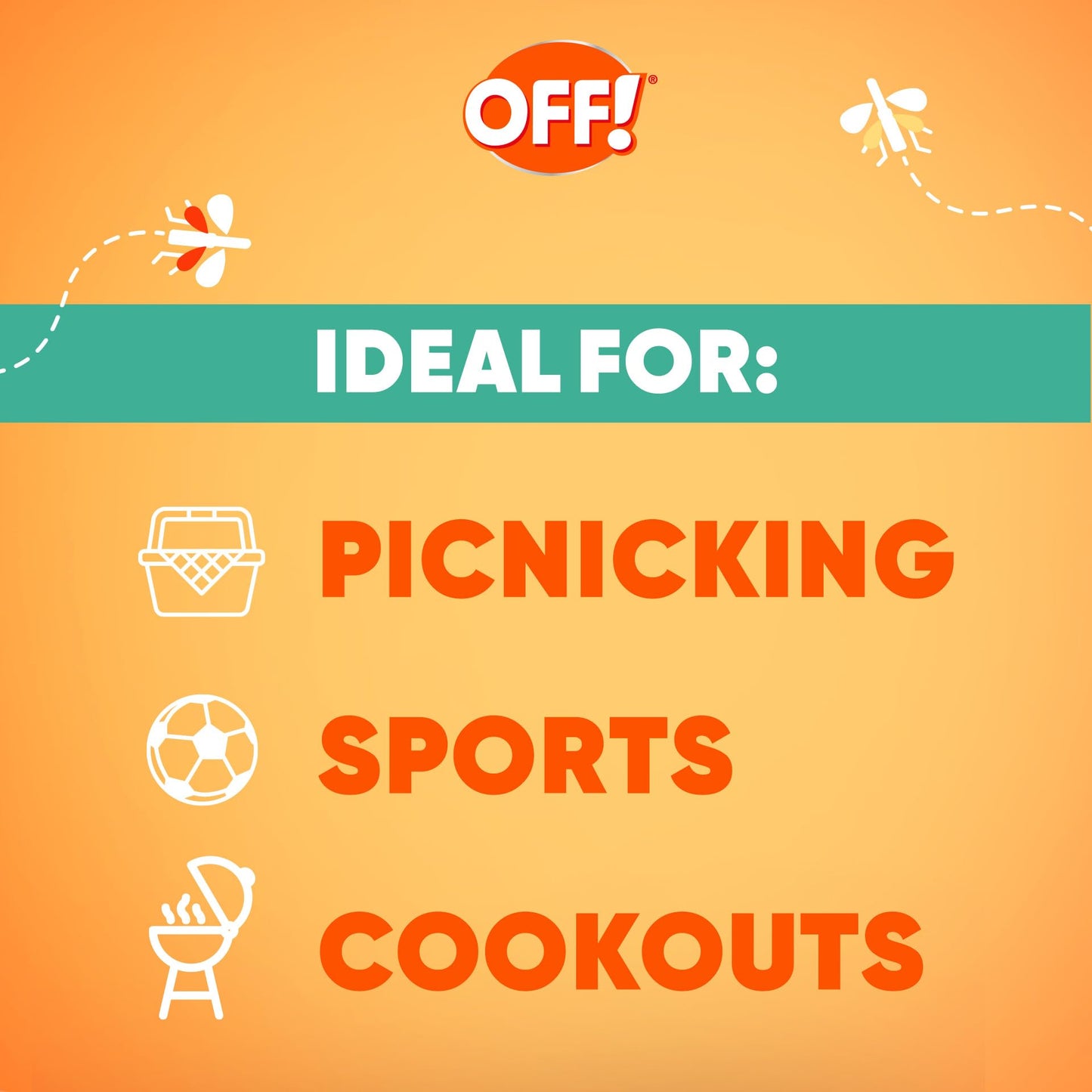 OFF! Family Care Mosquito & Tick Repellent Aerosol, Bug Spray Containing 15% DEET, Smooth & Dry Bug Spray, 4 Oz (Pack of 2)