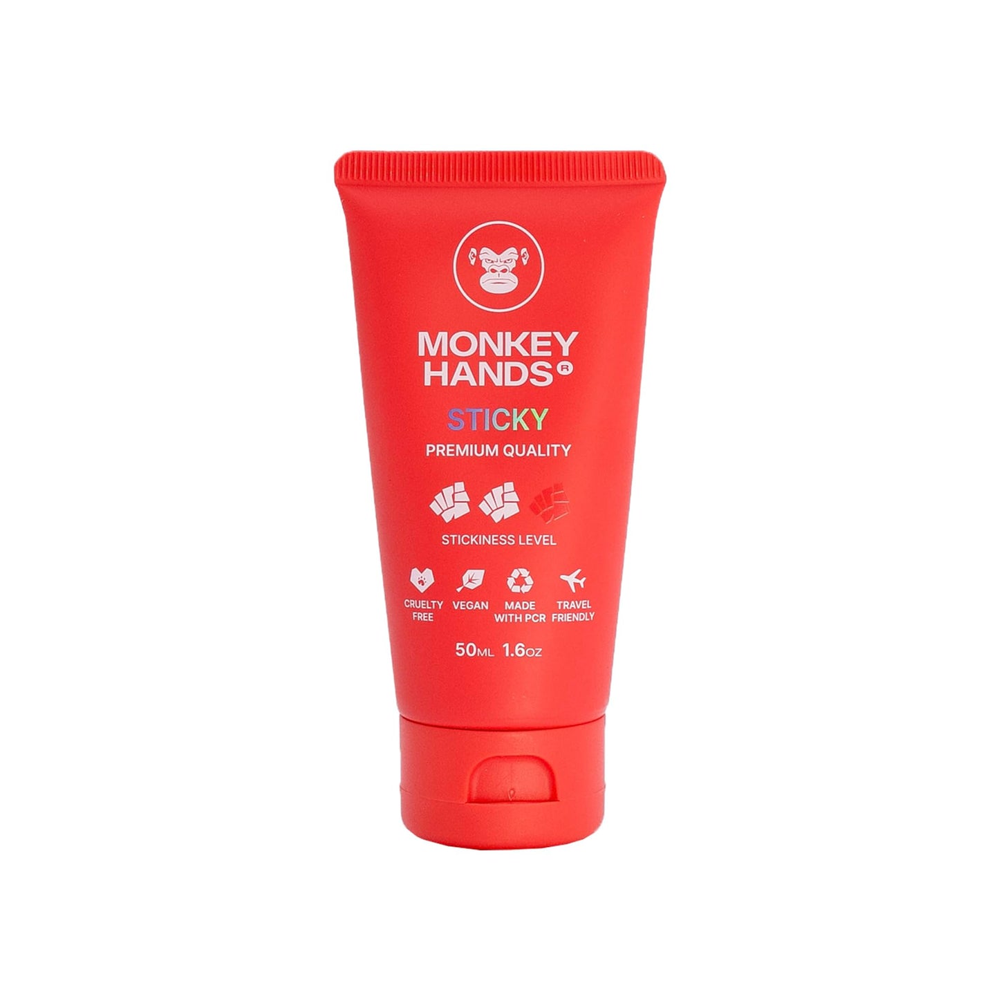 MONKEY HANDS MonkeyHands Gel Grip Pole Dance, Calisthenics, Rings, Parkour, Gymnastics, Padel, Tennis and More - High Performance - Skin Friendly, Vegan (Sticky, 50ml)