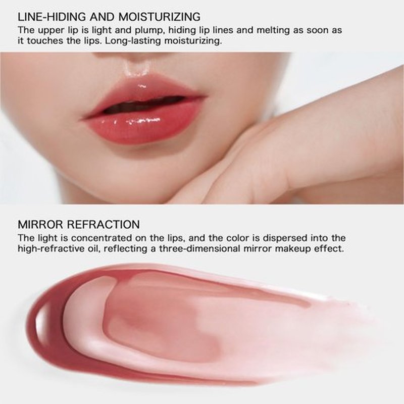 Aztk Meltykiss Jelly Gloss Lipstick, Aztk Jelly Gloss Lipstick, Aztk Moisturizing Melty Kiss Lip Jelly,Jelly Lip Gloss, Long Lasting Waterproof Non-Fading Lipstick Lip Gloss (102)