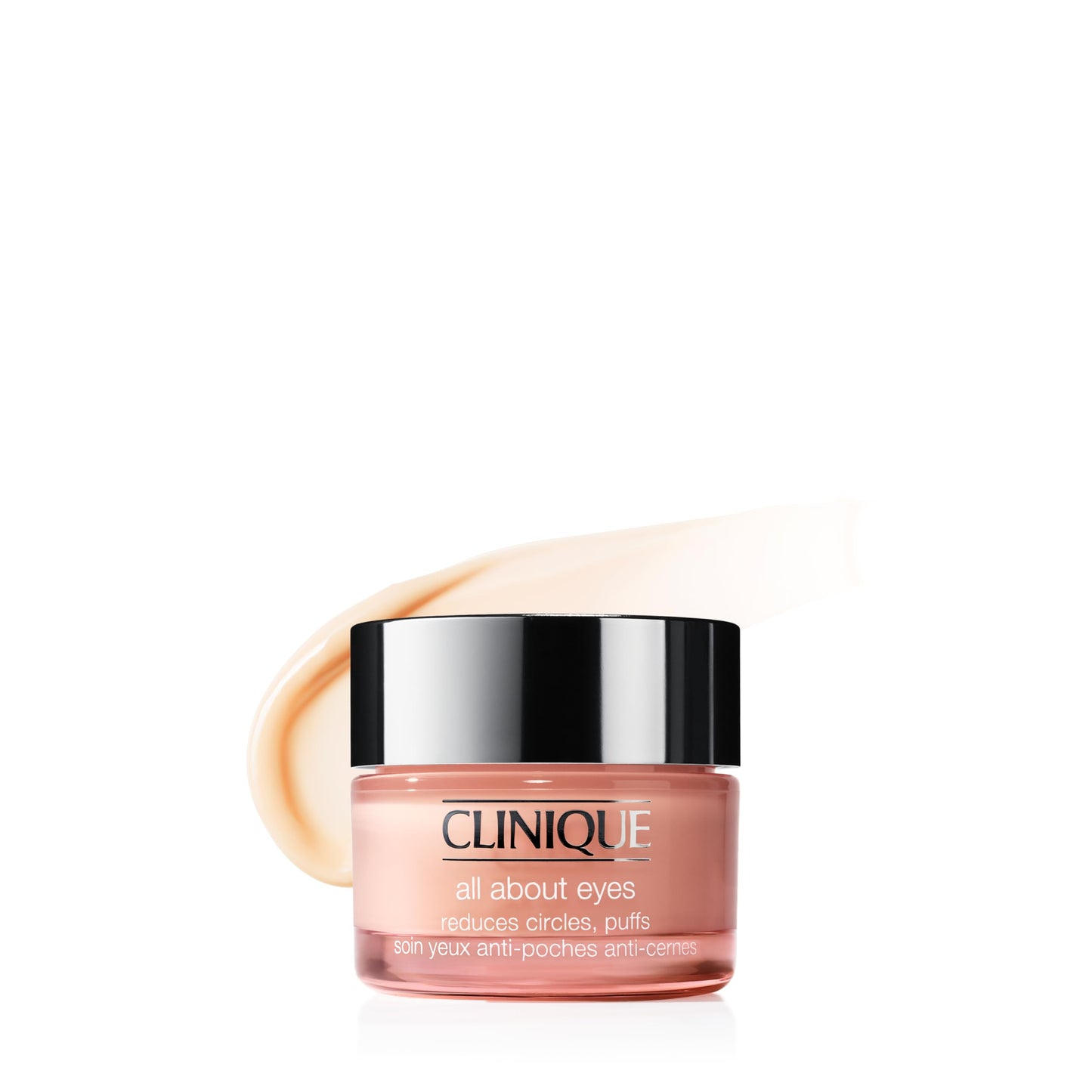 Clinique All About Eyes Lightweight Eye Cream With Vitamin C | Hydrating, Brightening, Depuffing + Dark Circle Reducing, 1 Ounce