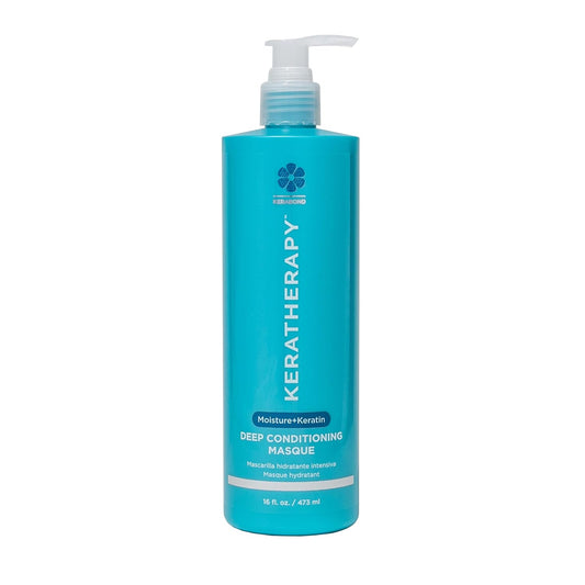 Keratherapy Keratin Infused Deep Conditioning Masque, 8 fl. oz., 237 ml - Moisturizing & Hydrating Hair Treatment with Kerabond, Jojoba, Nettle Root Extract, Wheat Oil, & Persian Walnut