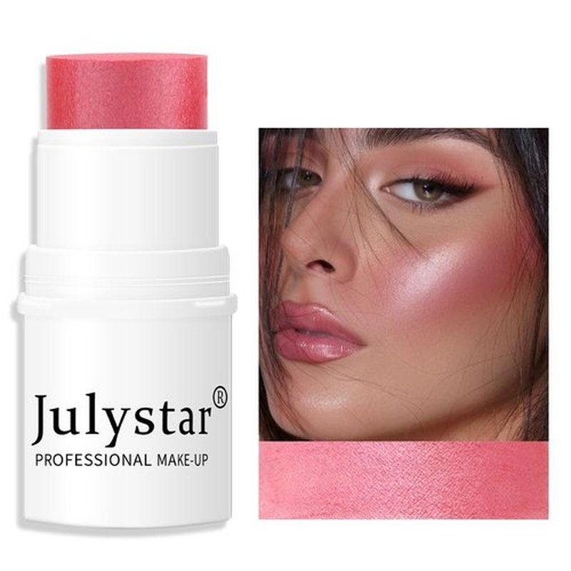 Cream Contour Sticks,Highlighter & Cream Blush Stick,Facial Shaping Makeup Sticks for Women,Face Make Up Sticks,Easy to Sculpt the Face and Create a Lightweight Finishing Makeup (#3, 0.7OZ)