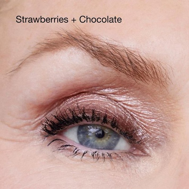 Clinique High Impact Shadow Play™ Shadow + Definer | Crease Proof, Water Resistant + Safe For Sensitive Eyes, Strawberries And Chocolate, 1 Count