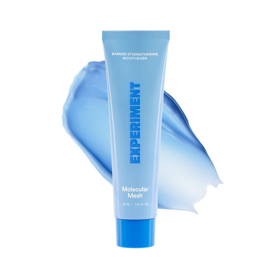 Experiment Molecular Mesh Barrier Repair Face Moisturizer - Soothing Lightweight Face Cream for Strength, Redness, & Irritation - Ectoin, Phytosphingosine, Centella 2 FL OZ - Vegan for Sensitive Skin