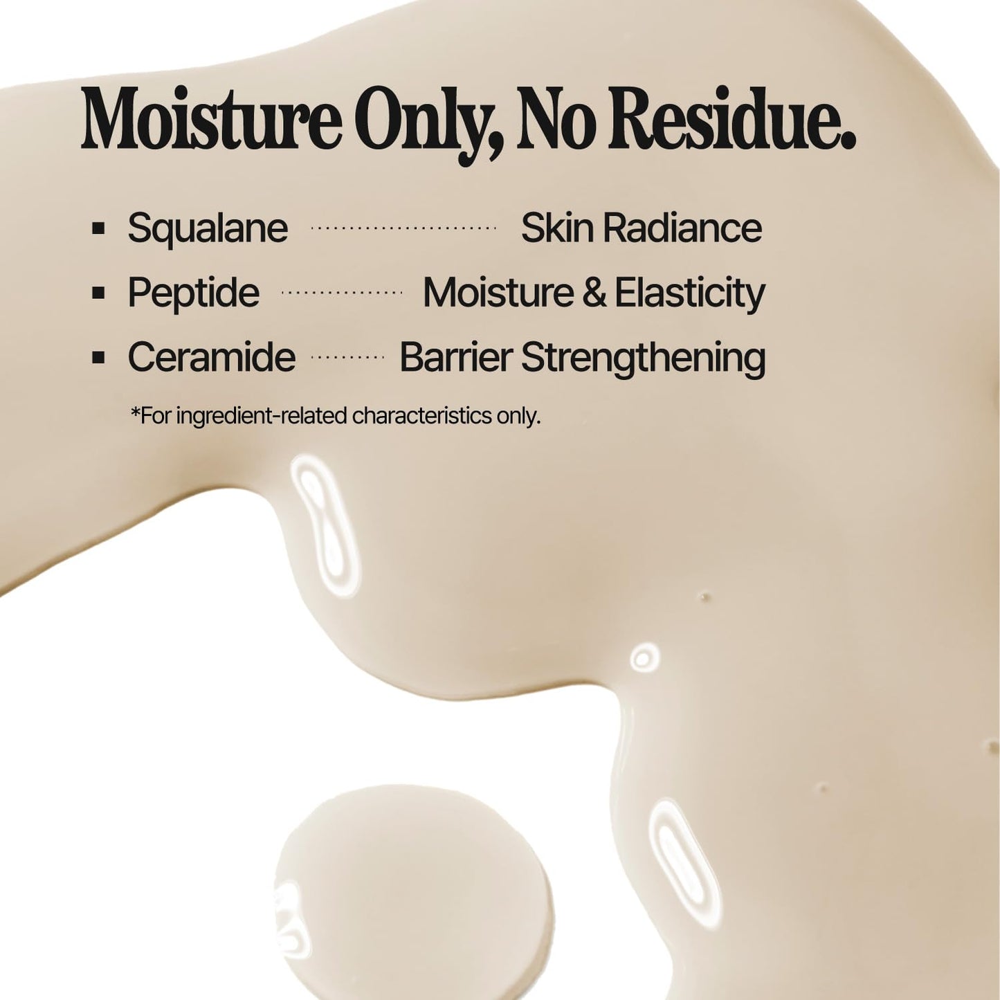 Knock Melt-In Body Toner, Instant Glass Body Glow, Ceramide Moisture Lock, Lightweight Milky Moisturizer, Zero Sticky, For All Skin, Sweet Vanilla Caramel Scent, 10.14 fl oz