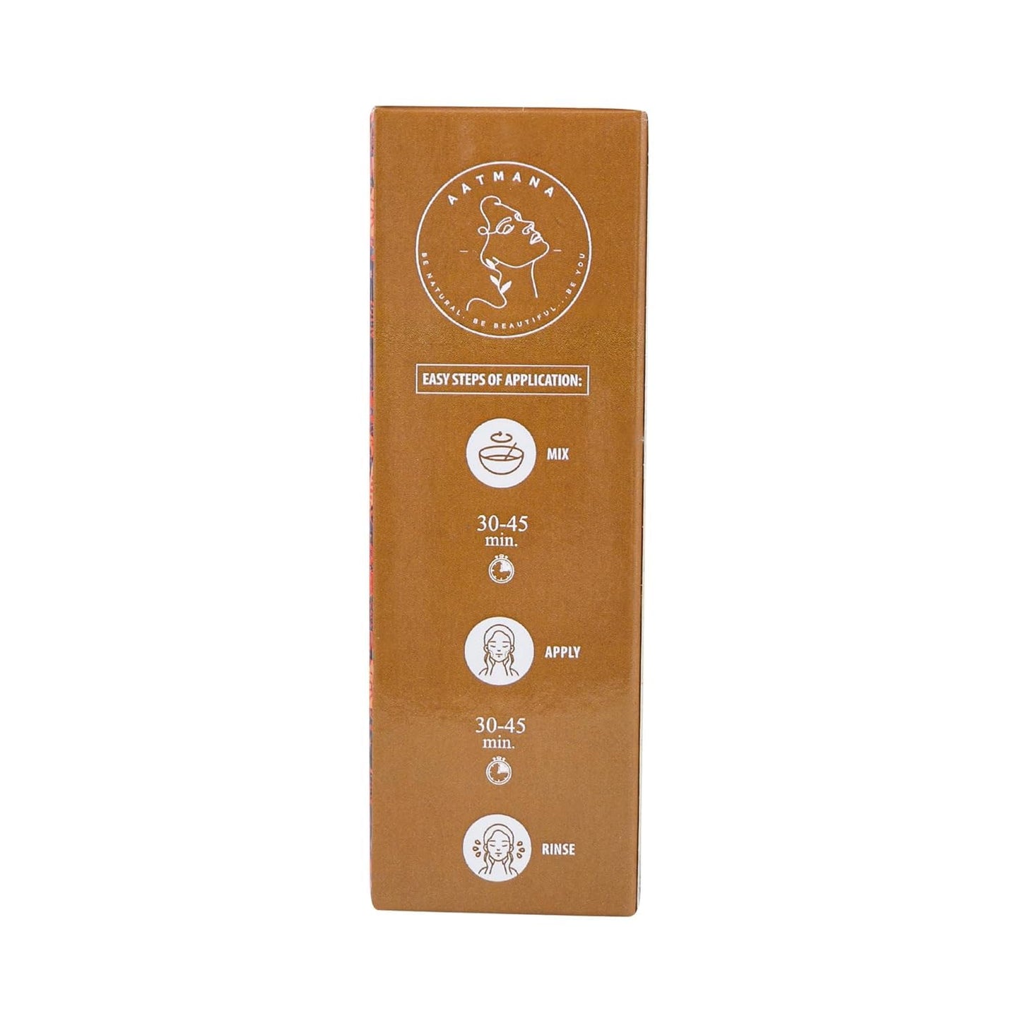 AATMANA Fullers Earth Powder | Multani Mitti | Indian Healing Clay | Deep Skin Pore Purifying Face Mask Skin care & Dirt Remover - 100g
