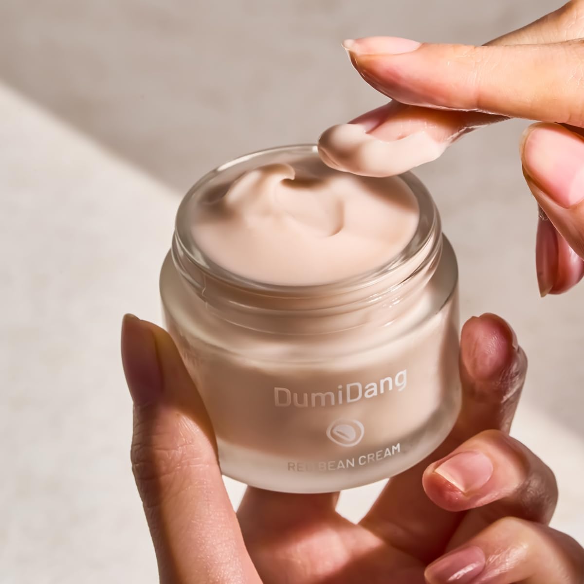 DumiDang Red Bean Cream - Korean Traditional Vegan Skincare Formula, Anti-Aging and Nourishing Skin with Fermented Red Bean Extract, Lactobacillus, Sprout 4 Complex, 50g | 1.76oz