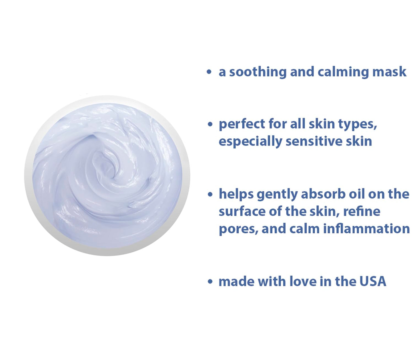 Raya Azulen Soothing Masque (602) | Calming Facial Treatment Mask for Sensitive Skin | Tones and Refines Complexion | Made with Azulene and Aloe Vera