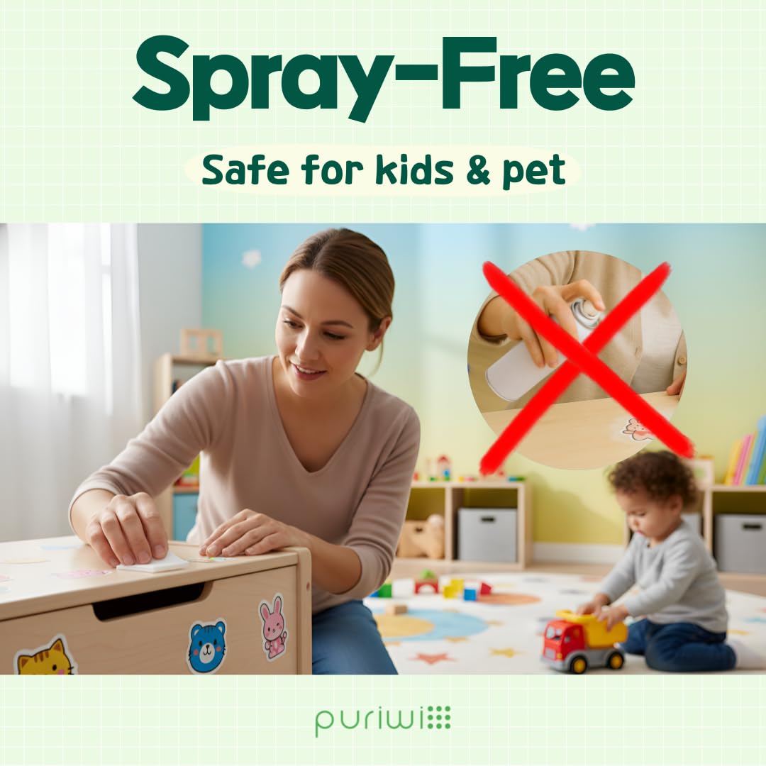 PURIWI Sticker Remover Wipes (40)