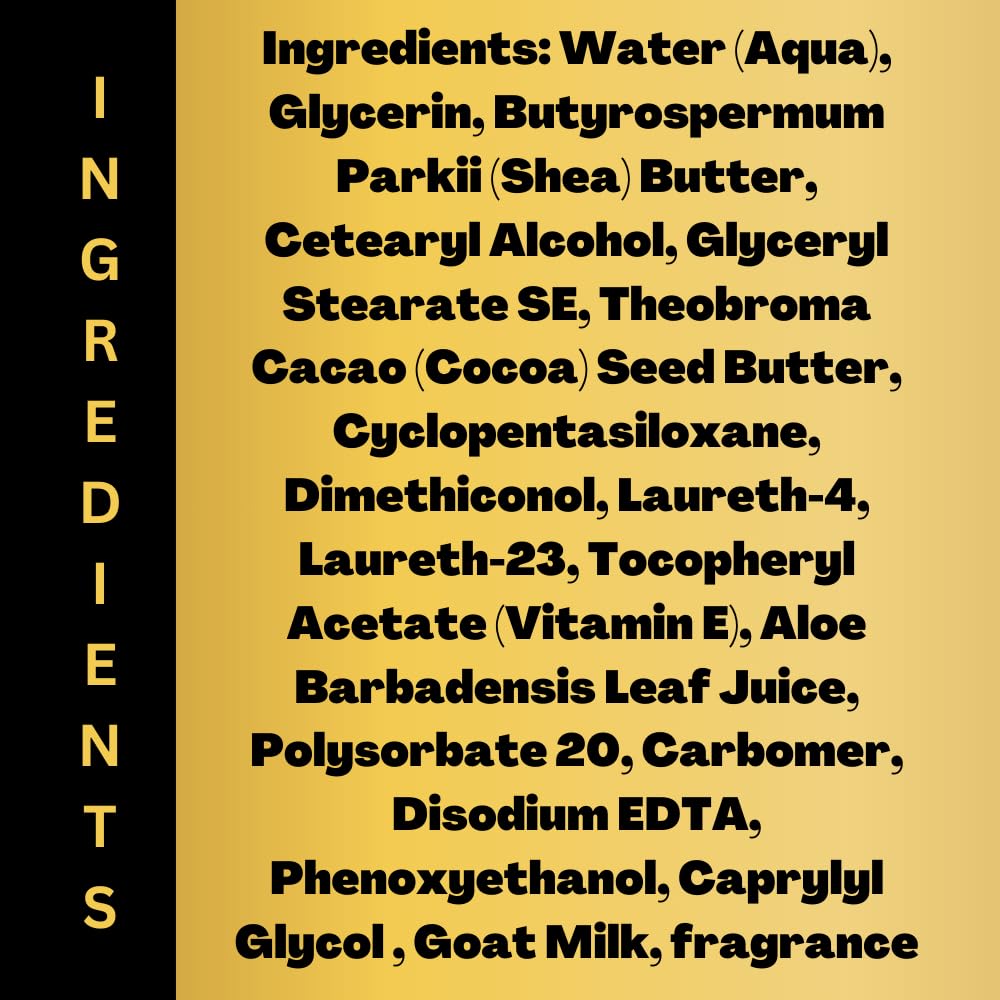 Golden Goat Farms Japanese Honeysuckle Scented Body Lotion with Goat's Milk, 12 Oz