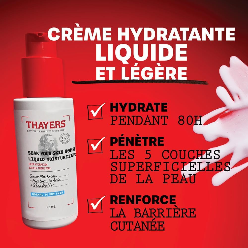 THAYERS Soak It Up Moisturizer, 2.5 Oz