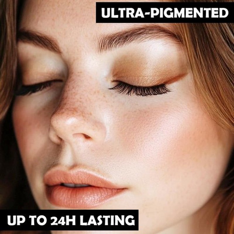 HHLTOH Eyeshadow Single Glitter, High-Pigment Monochrome Eye Shadow Pressed Powder, Everyday Velvety Silky Eye Makeup Looks, Professional Long-Lasting Waterproof Single Eyeshadow Palette, Coffee 04